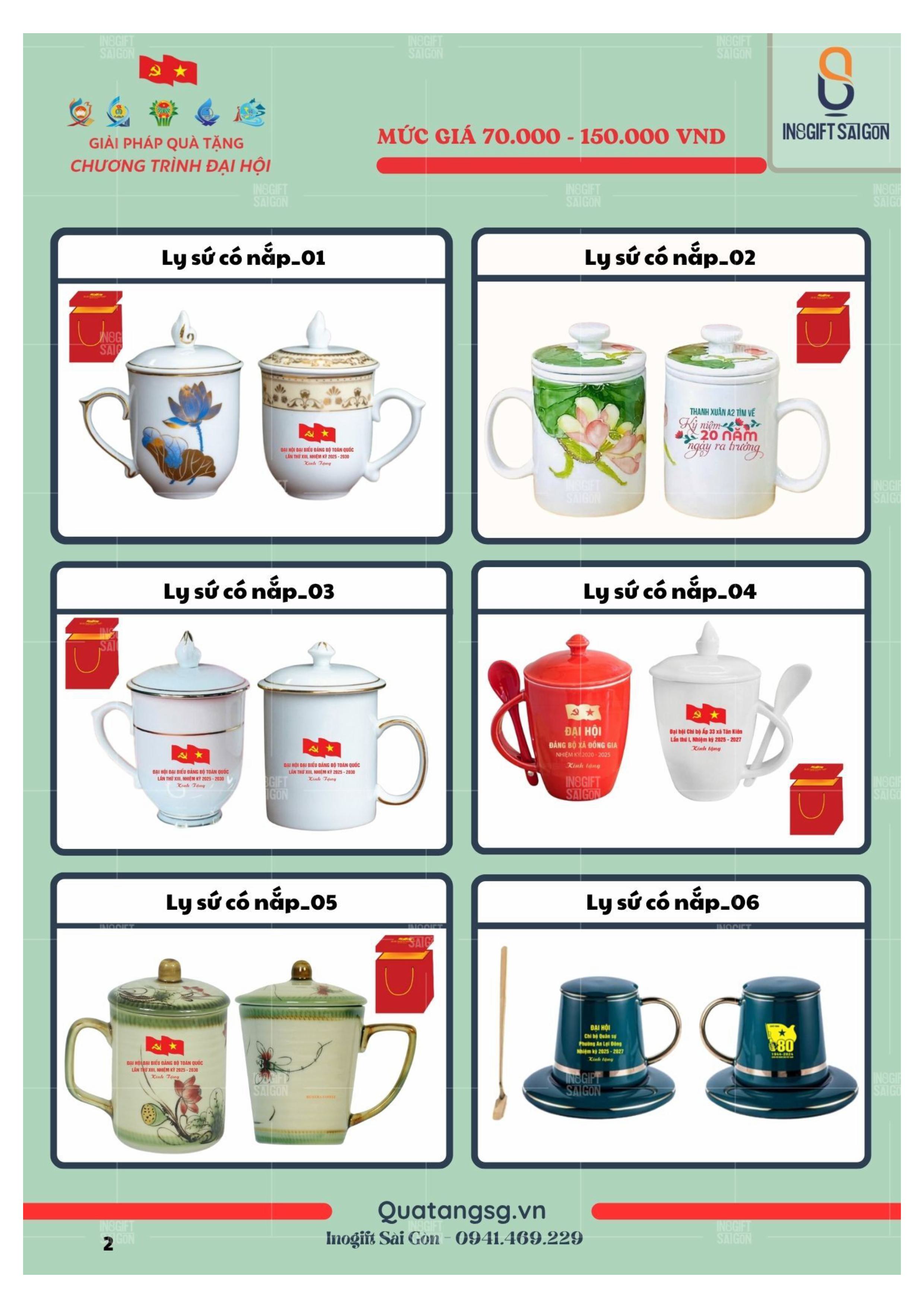 Quà tặng đại hội - INOGIFT Sài Gòn - Công Ty Cổ Phần Quà Tặng Sáng Tạo Sài Gòn