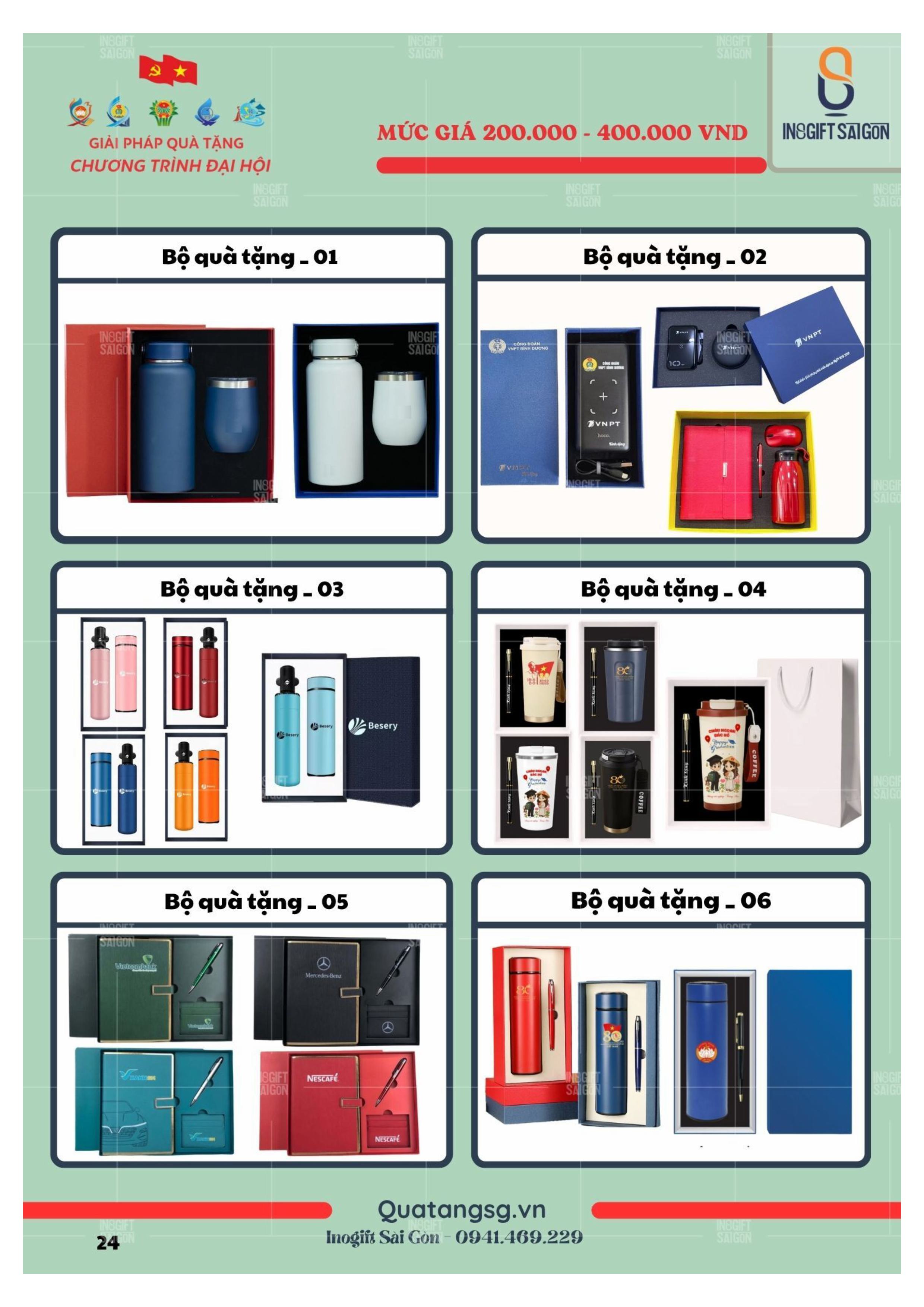 Quà tặng đại hội - INOGIFT Sài Gòn - Công Ty Cổ Phần Quà Tặng Sáng Tạo Sài Gòn