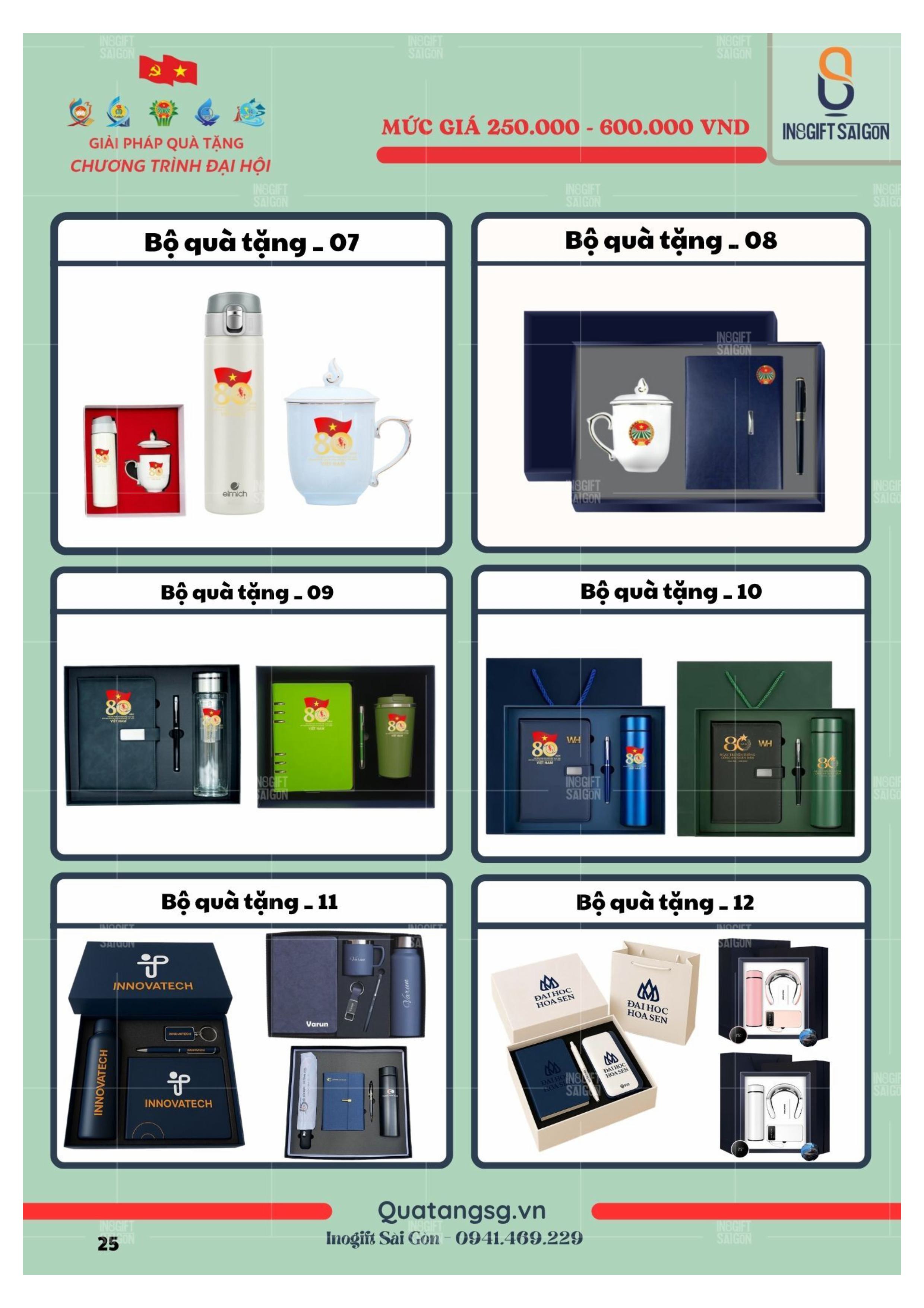 Quà tặng đại hội - INOGIFT Sài Gòn - Công Ty Cổ Phần Quà Tặng Sáng Tạo Sài Gòn