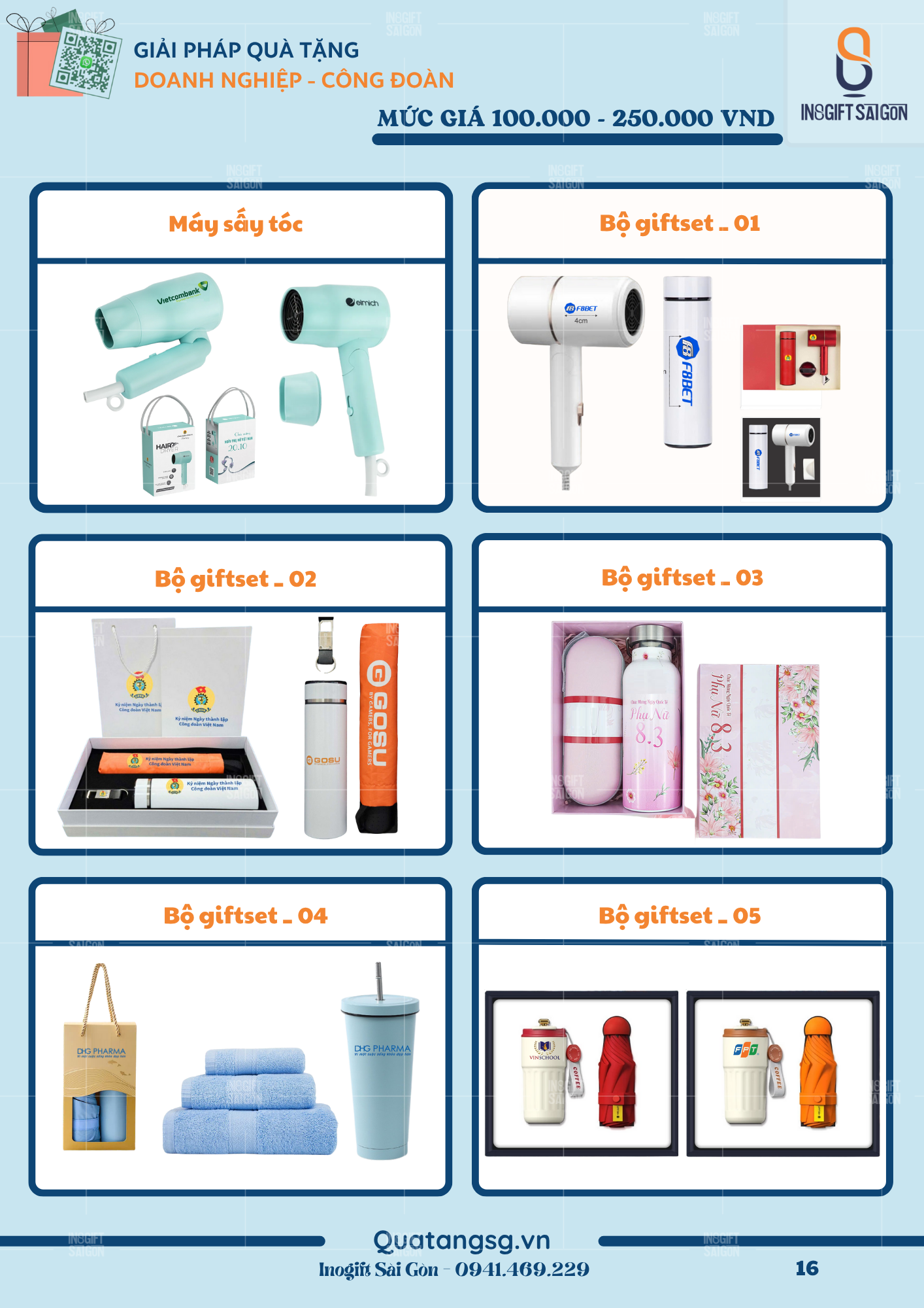 Quà tặng doanh nghiệp - INOGIFT Sài Gòn - Công Ty Cổ Phần Quà Tặng Sáng Tạo Sài Gòn