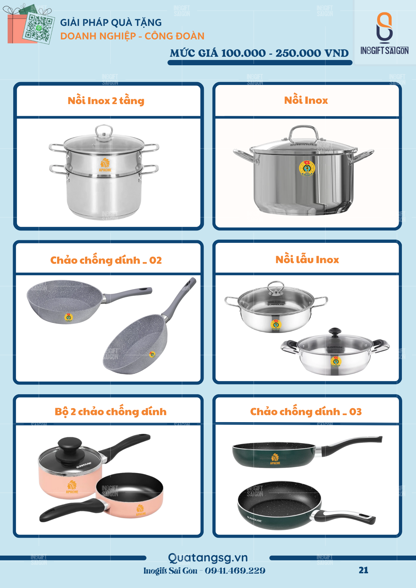 Quà tặng doanh nghiệp - INOGIFT Sài Gòn - Công Ty Cổ Phần Quà Tặng Sáng Tạo Sài Gòn