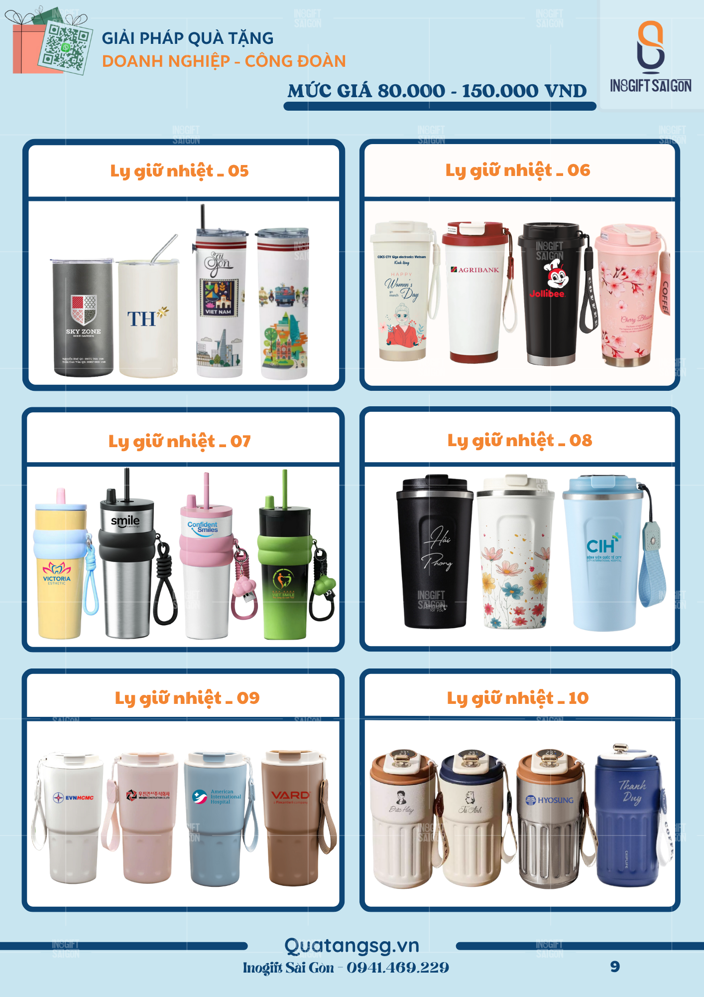 Quà tặng doanh nghiệp - INOGIFT Sài Gòn - Công Ty Cổ Phần Quà Tặng Sáng Tạo Sài Gòn