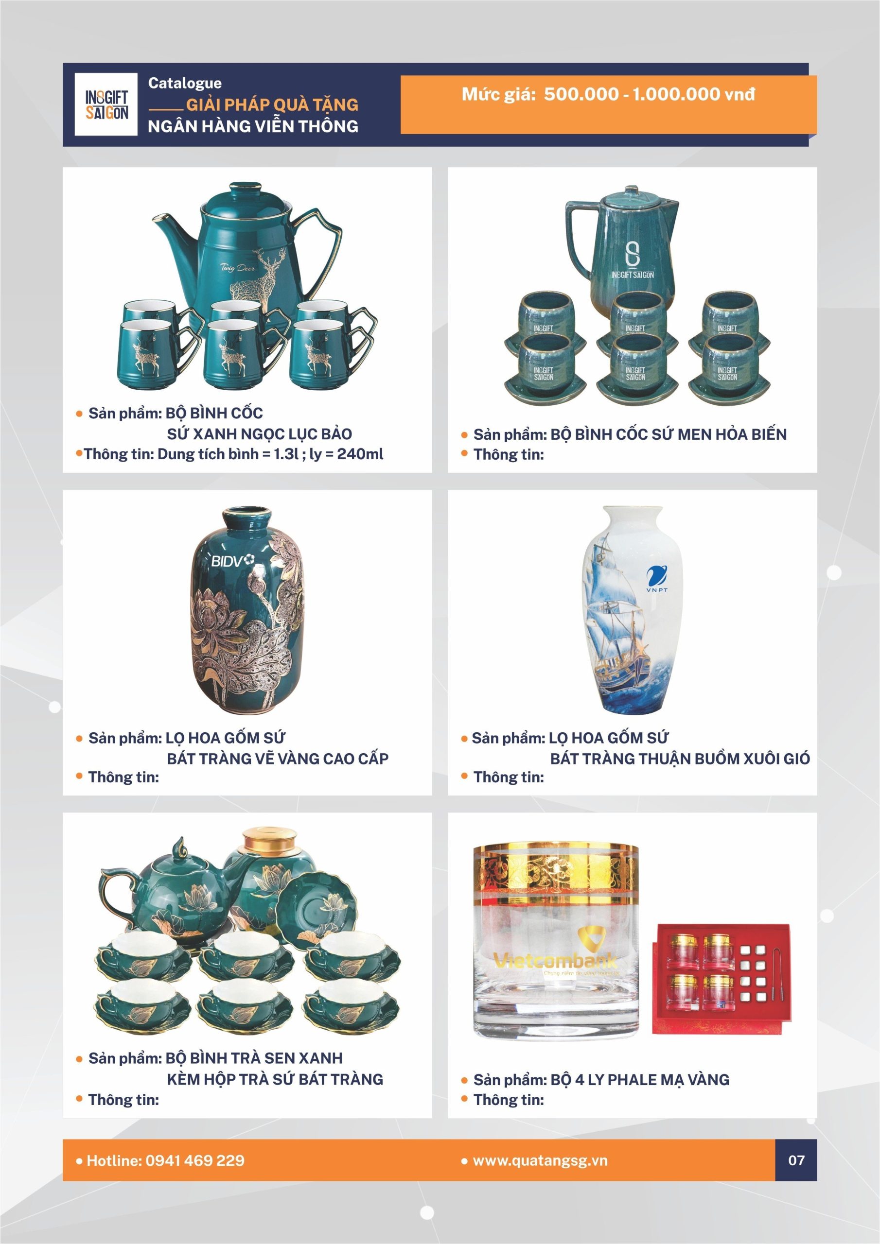 Quà tặng ngân hàng - INOGIFT Sài Gòn - Công Ty Cổ Phần Quà Tặng Sáng Tạo Sài Gòn