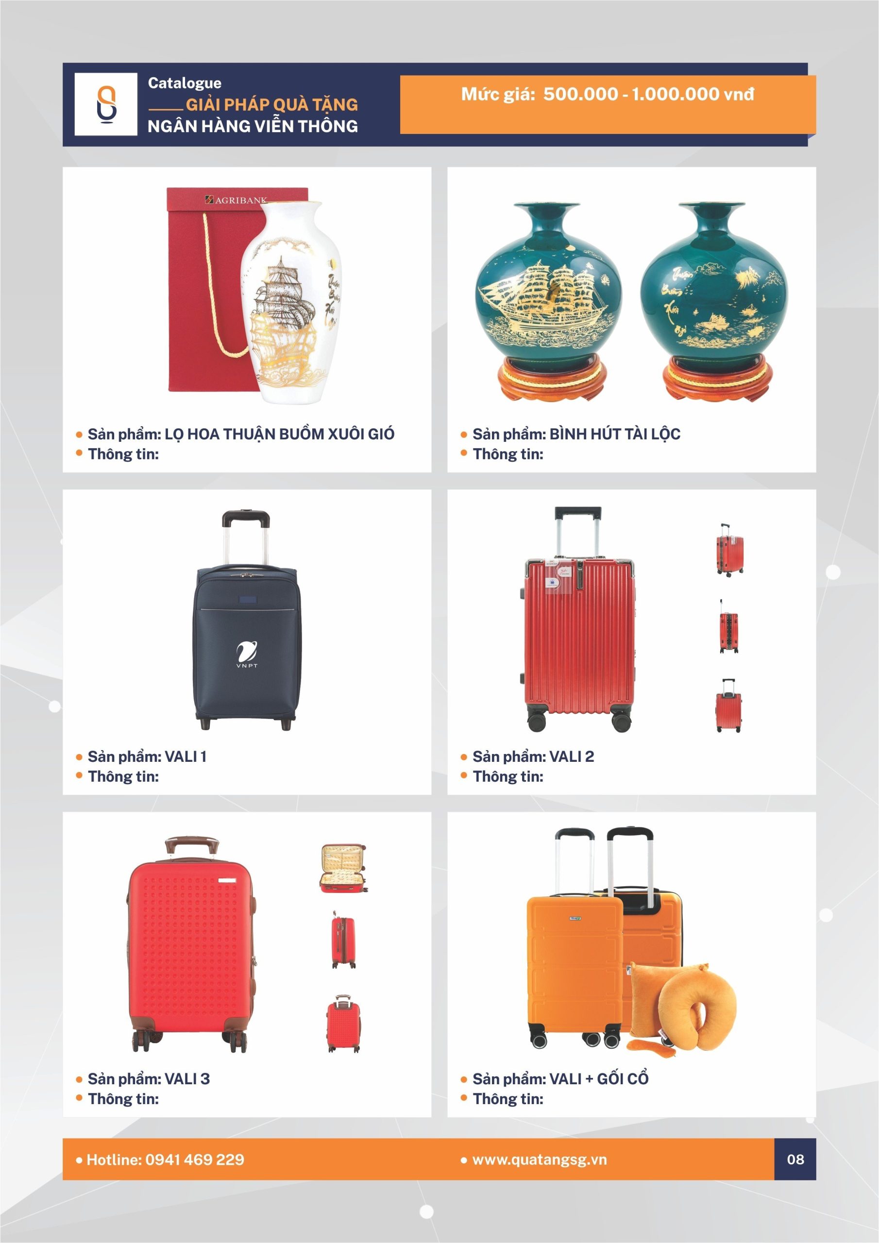 Quà tặng ngân hàng - INOGIFT Sài Gòn - Công Ty Cổ Phần Quà Tặng Sáng Tạo Sài Gòn