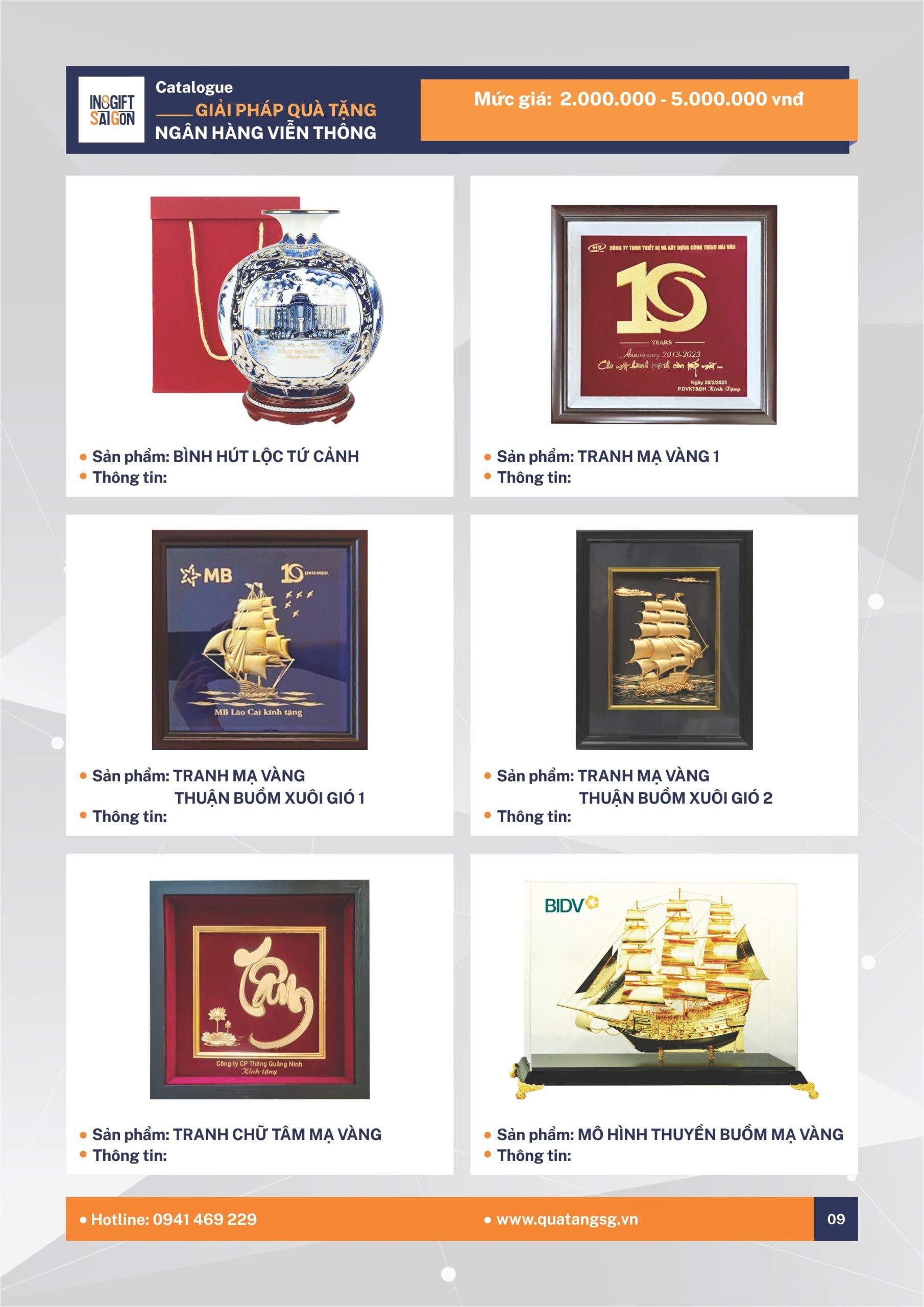 Quà tặng ngân hàng - INOGIFT Sài Gòn - Công Ty Cổ Phần Quà Tặng Sáng Tạo Sài Gòn