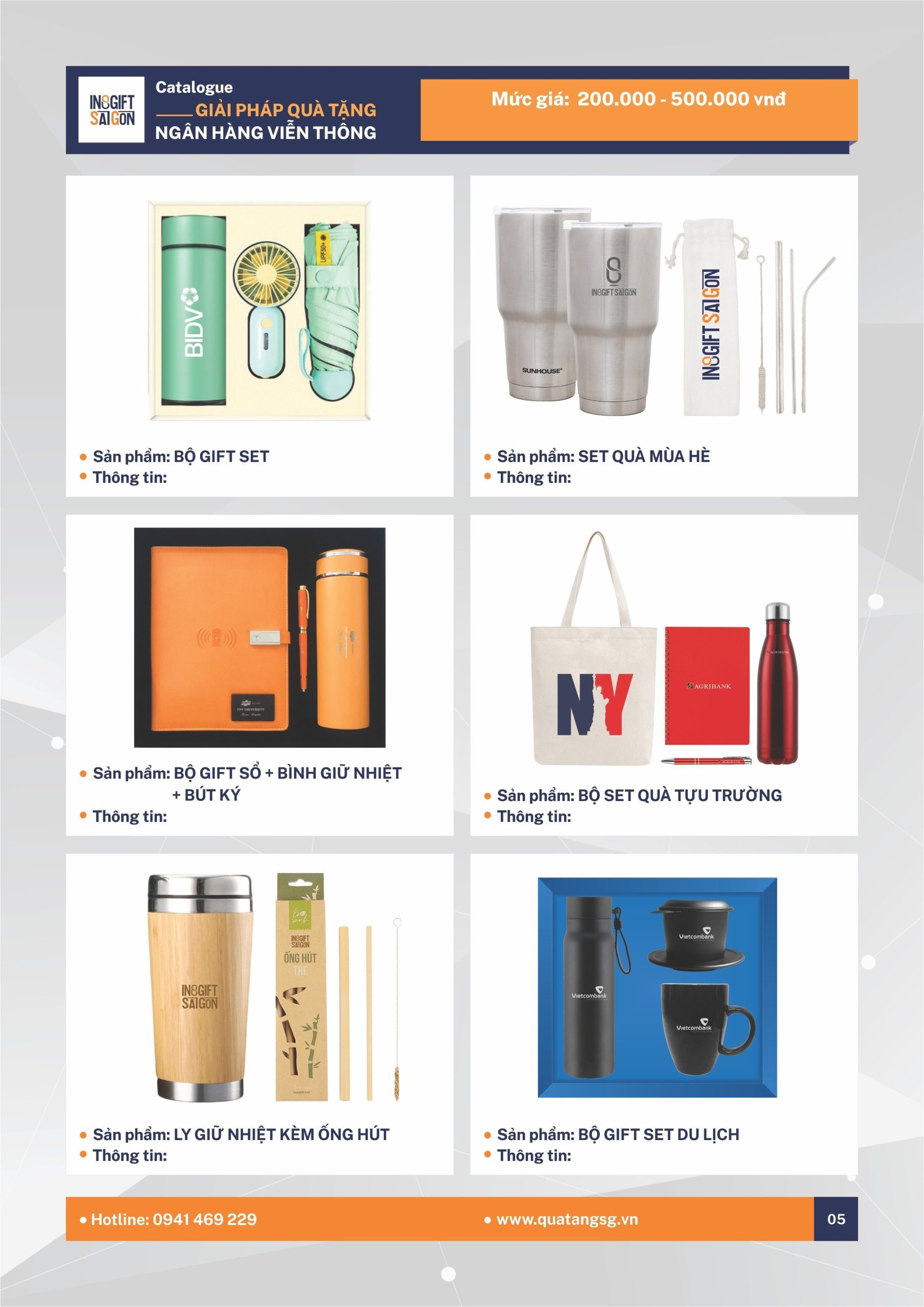 Quà tặng ngân hàng - INOGIFT Sài Gòn - Công Ty Cổ Phần Quà Tặng Sáng Tạo Sài Gòn