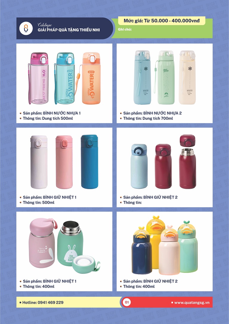 Quà tặng trẻ em - INOGIFT Sài Gòn - Công Ty Cổ Phần Quà Tặng Sáng Tạo Sài Gòn