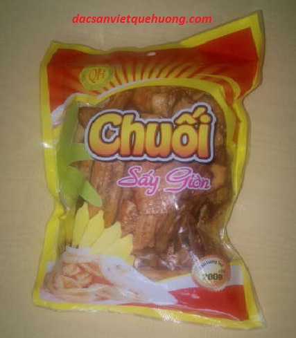 Chuối sấy giòn