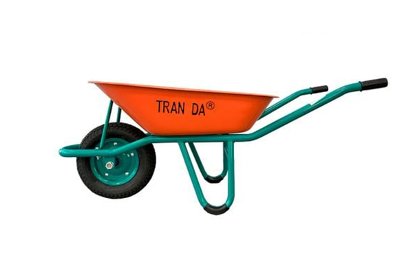 Xe rùa thùng tôn cam dày 0.9mm, sườn sơn tĩnh điện