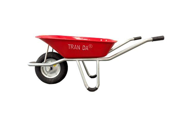 Xe rùa thùng tôn đỏ dày 1.4mm, sườn ống mạ kẽm