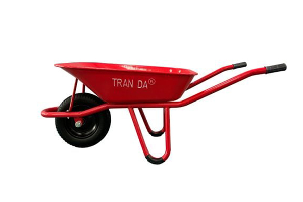 Xe rùa thùng tôn đỏ dày 1.4mm, sườn sơn tĩnh điện
