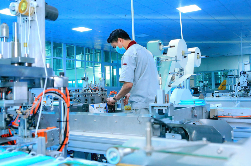 Hình ảnh nhà máy sản xuất Quang Trung