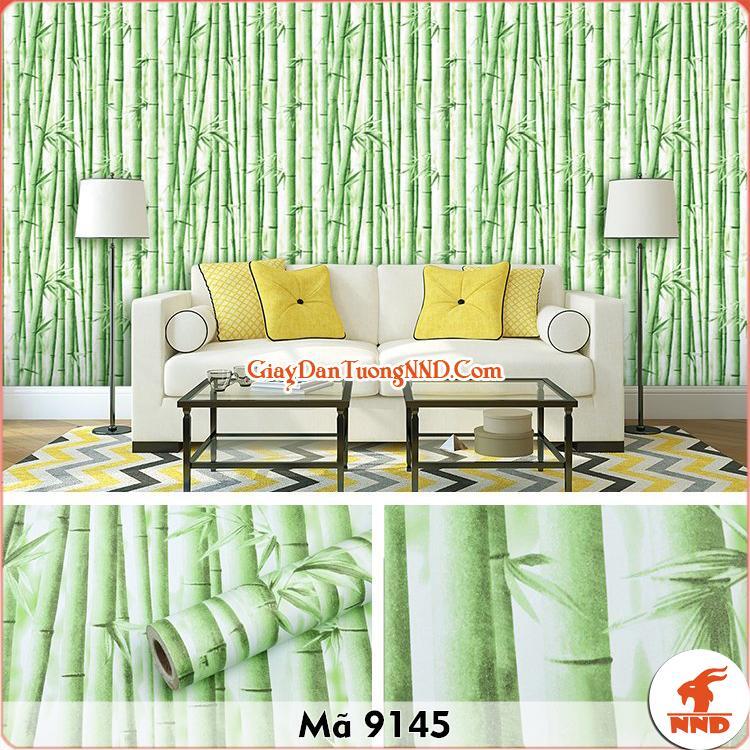 Decal dán tường hình cây trúc xanh mã 9145 - Phim Cách Nhiệt NND Việt Nam - Công Ty TNHH NND Việt Nam