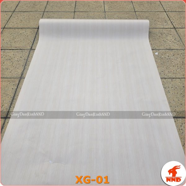 Decal vân gỗ màu trắng mã XG-01 - Phim Cách Nhiệt NND Việt Nam - Công Ty TNHH NND Việt Nam