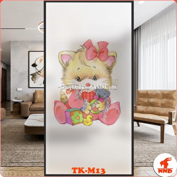 In decal dán kính 3D mã TK-M13 - Phim Cách Nhiệt NND Việt Nam - Công Ty TNHH NND Việt Nam