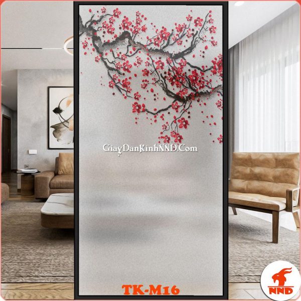 In decal dán kính 3D mã TK-M16 - Phim Cách Nhiệt NND Việt Nam - Công Ty TNHH NND Việt Nam