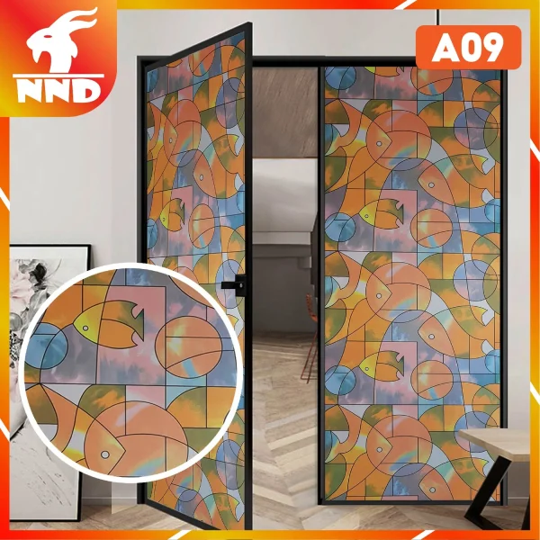 Giấy dán kính trang trí mã A09 - Phim Cách Nhiệt NND Việt Nam - Công Ty TNHH NND Việt Nam