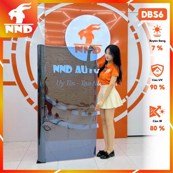 Phim phản quang Deep Blue Silver DBS6 - Phim Cách Nhiệt NND Việt Nam - Công Ty TNHH NND Việt Nam