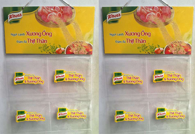 Túi ép Hanger quảng cáo