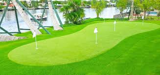 Thi công cỏ nhân tạo sân golf