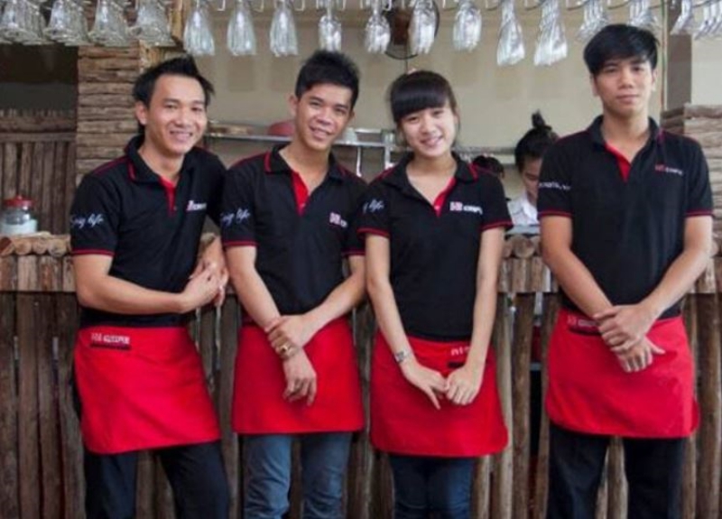 Đồng phục quán ăn - Xưởng áo Thun Dony - Công Ty TNHH Dony Việt Nam