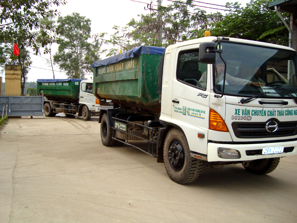 Dịch vụ vận chuyển rác thải - Công Ty Cổ Phần Cát Thịnh Xanh