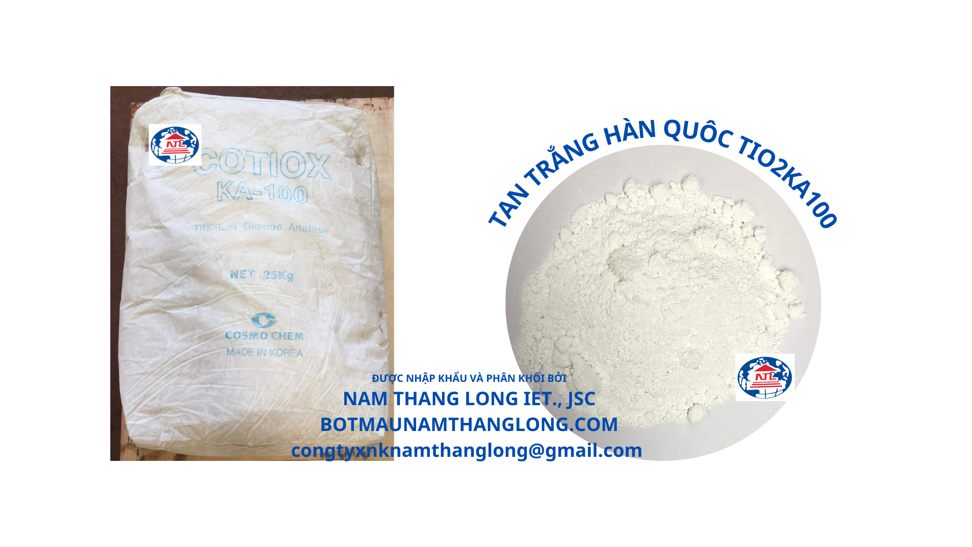 Tan trắng Hàn Quốc - Bột Màu Nam Thăng Long - Công Ty Cổ Phần Thương Mại Xuất Nhập Khẩu Nam Thăng Long