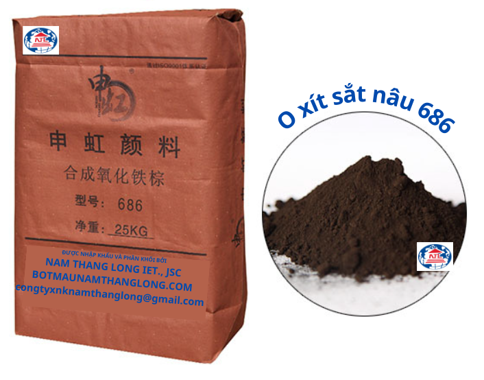 Oxit sắt nâu 686