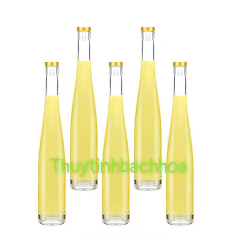 Chai thủy tinh tròn cao 500ml