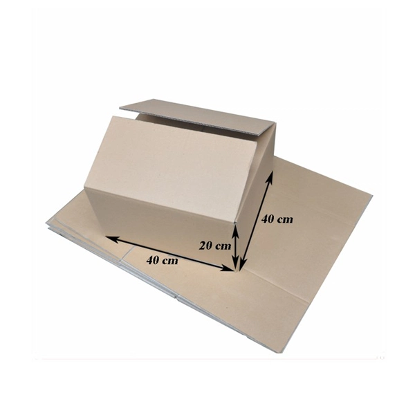 Thùng carton 3 lớp 40x40x20 cm - Bao Bì Phúc Kiến - Công Ty Trách Nhiệm Hữu Hạn Phúc Kiến