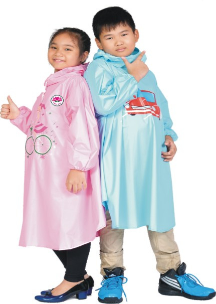 áo mưa viền trẻ em siêu bền