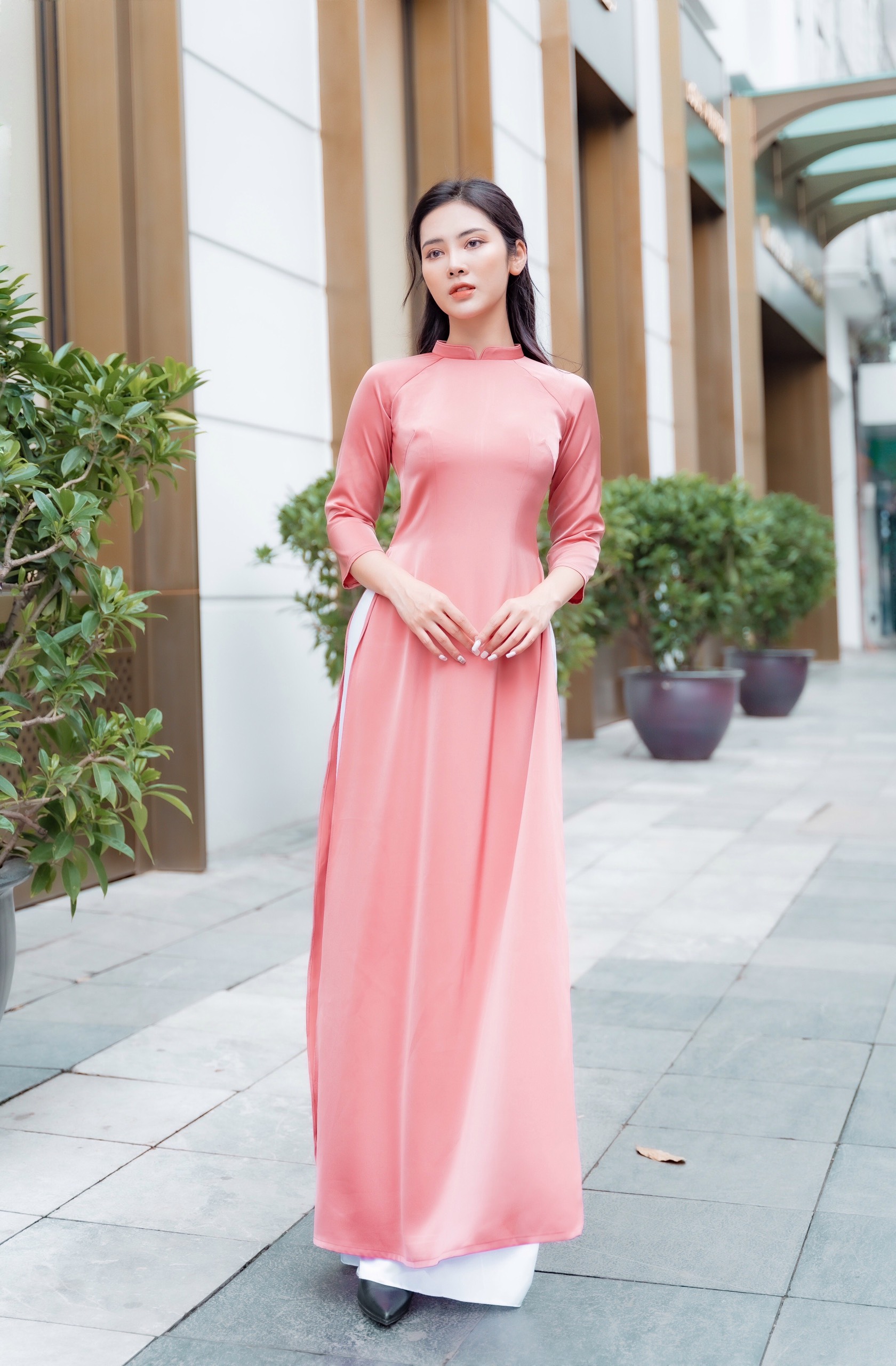 áo dài nữ - Công Ty TNHH Thương Mại TTC Việt Nam