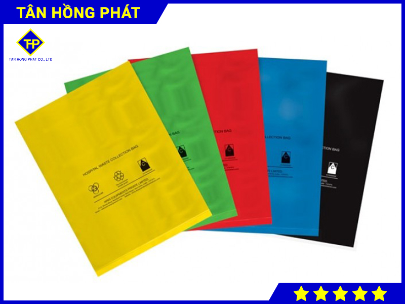 Túi PE màu - Túi Nilong Tân Hồng Phát - Công Ty TNHH Bao Bì Và Dịch Vụ Vận Tải Tân Hồng Phát