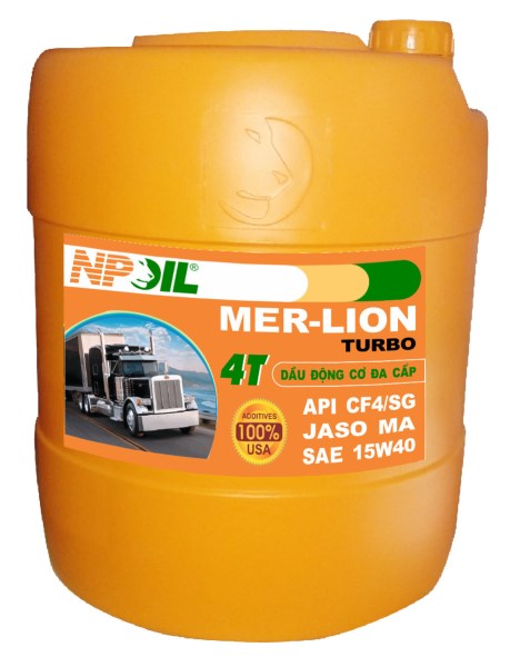 Dầu động cơ xe tải tàu Merlion - Dầu Nhớt NPOIL - Công Ty Cổ Phần Npoil