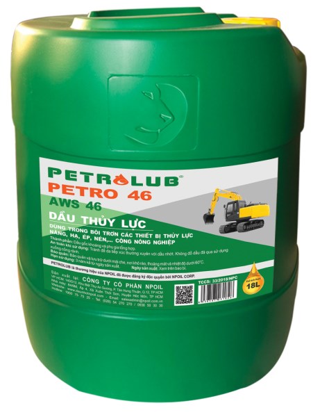 Dầu thủy lực Petro 46 - Dầu Nhớt NPOIL - Công Ty Cổ Phần Npoil