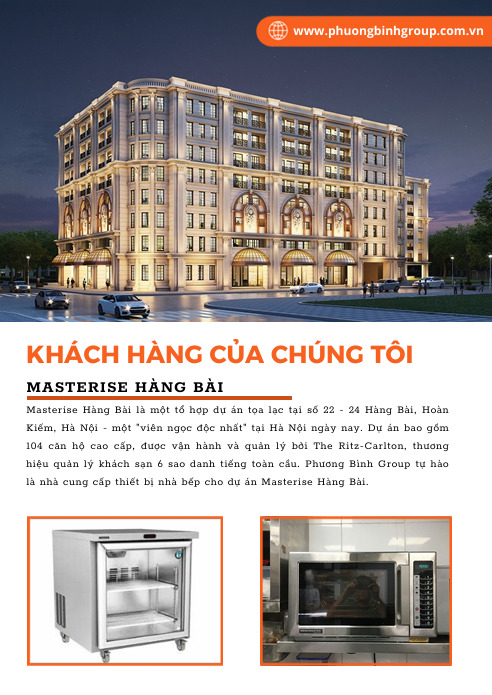 Masterise hàng Bài - Thiết Bị Bếp PB - Công Ty Cổ Phần Hàng Tiêu Dùng PB