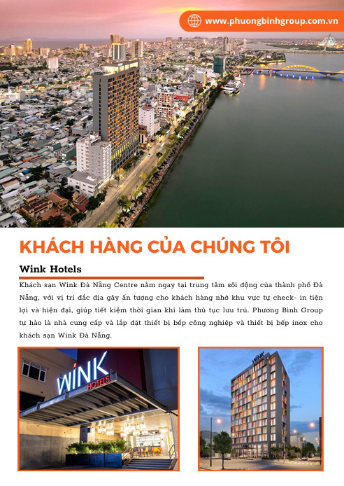 Wink Hotels - Thiết Bị Bếp PB - Công Ty Cổ Phần Hàng Tiêu Dùng PB