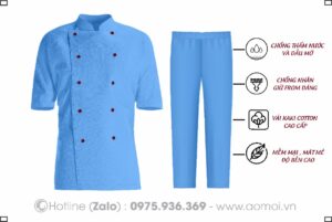 Áo đồng phục bếp - Đồng Phục Bảo Hộ Lao Động Hoàng Ngọc Hưng - Công Ty TNHH Đầu Tư Thương Mại Hoàng Ngọc Hưng