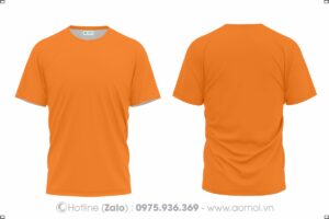 Đồng phục áo thun cổ tròn cam - Đồng Phục Bảo Hộ Lao Động Hoàng Ngọc Hưng - Công Ty TNHH Đầu Tư Thương Mại Hoàng Ngọc Hưng