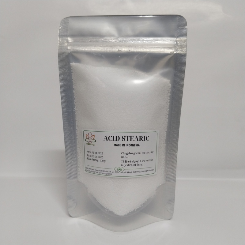 Acid Stearic - Nguyên Liệu Mỹ Phẩm Green QA - Công Ty TNHH Green QA Việt Nam