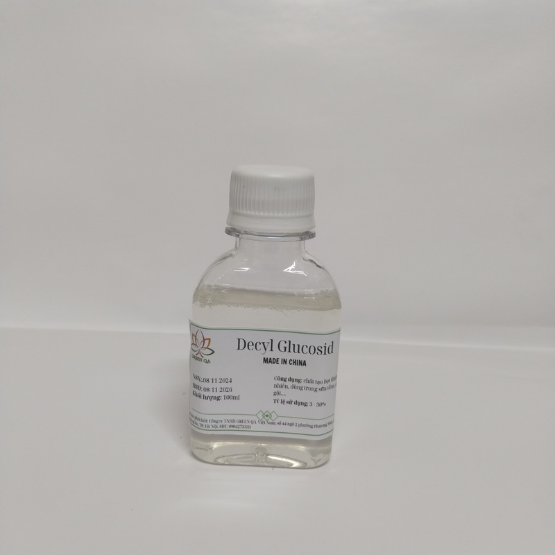 Decyl Glucosid - Nguyên Liệu Mỹ Phẩm Green QA - Công Ty TNHH Green QA Việt Nam