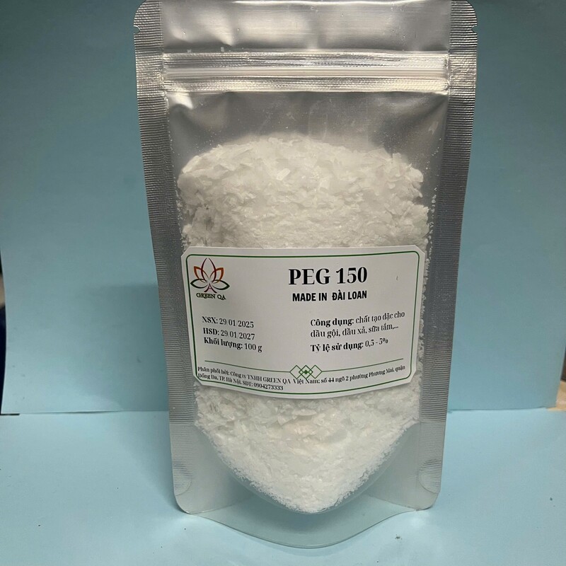 PEG 150 - Nguyên Liệu Mỹ Phẩm Green QA - Công Ty TNHH Green QA Việt Nam
