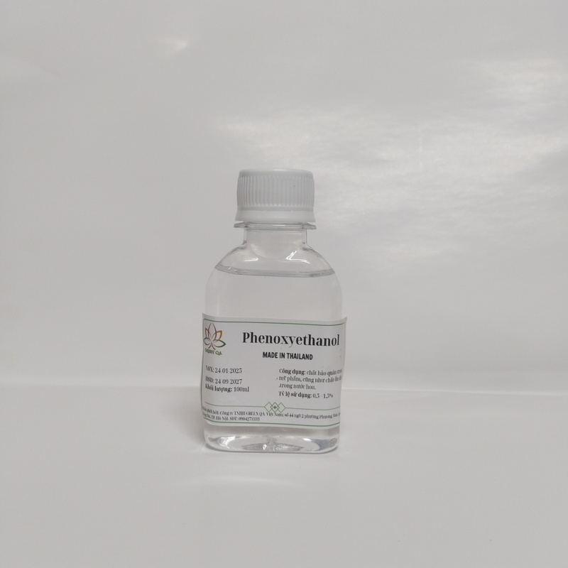 Phenoxyethanol - Nguyên Liệu Mỹ Phẩm Green QA - Công Ty TNHH Green QA Việt Nam