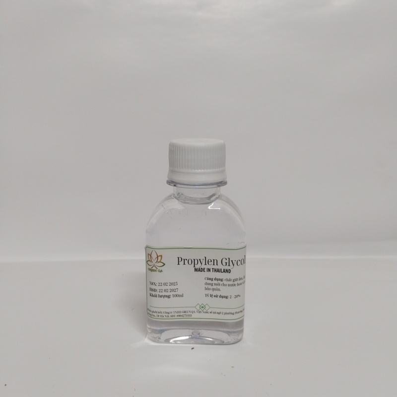Propylen Glycol - Nguyên Liệu Mỹ Phẩm Green QA - Công Ty TNHH Green QA Việt Nam
