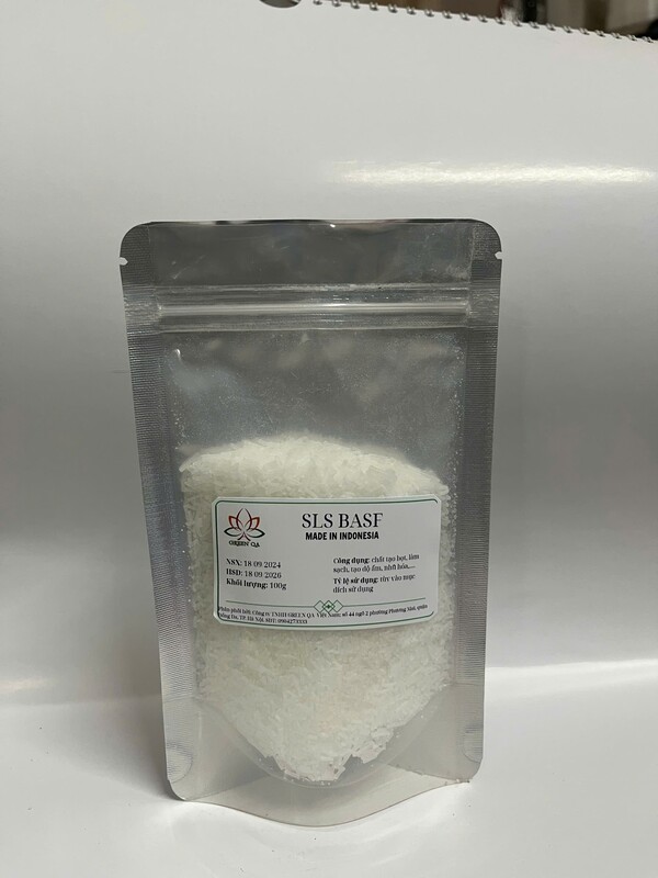 SLS BASF - Nguyên Liệu Mỹ Phẩm Green QA - Công Ty TNHH Green QA Việt Nam