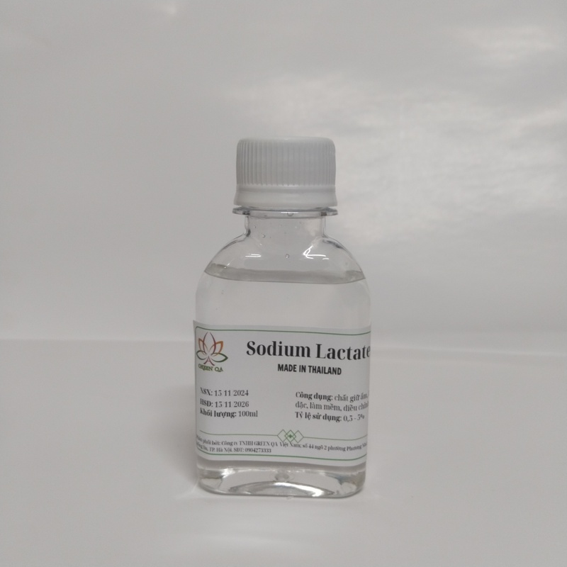 Sodium Lactate - Nguyên Liệu Mỹ Phẩm Green QA - Công Ty TNHH Green QA Việt Nam
