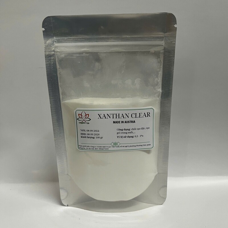 Xanthan Clear - Nguyên Liệu Mỹ Phẩm Green QA - Công Ty TNHH Green QA Việt Nam