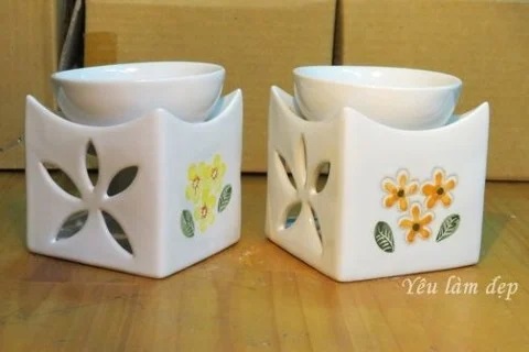 Đèn xông tinh dầu nến TN11