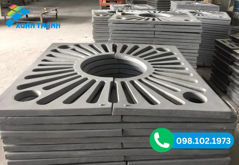Ghi bảo vệ gốc cây bằng Composite