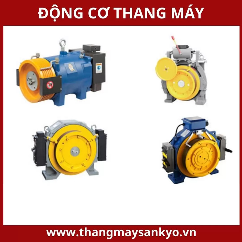 Động cơ thang máy - Thang Máy Gia Đình Hoàng Sa Việt - Công Ty TNHH Đầu Tư Và Phát Triển Hoàng Sa Việt